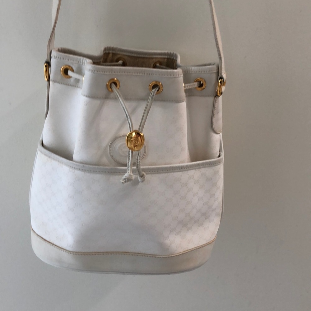 Gucci white bag
